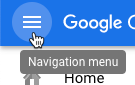 Menu de navigation mis en surbrillance