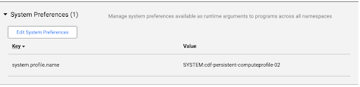 Edit system preferences