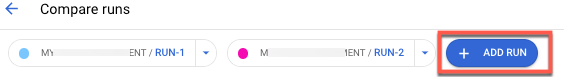 Vertex AI add runs